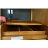 Image 4 : 2 WOODEN ROLL-POP STORAGE UNITS