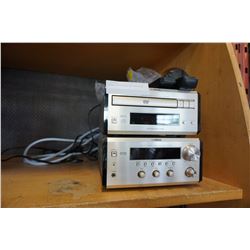 YAMAHA DVD PLAYER AND RECEIVER