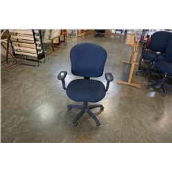 BLUE GAS LIFT OFFICE CHAIR