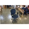 Image 1 : BLUE GAS LIFT OFFICE CHAIR