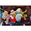 Image 2 : DOLL PRAM, DOLLS, STUFFIES AND CHALKBOARD