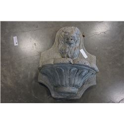 CEMENT LION FOUNTAIN