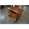 Image 2 : 2 DRAWER REAL WOOD NIGHTSTANDS