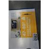 Image 2 : NEW OVERSTOCK INSIGNIA 47 TO 80 INCH FIXED POSITION TV WALL MOUNT, 120LB CAPACITY