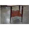 Image 2 : ANTIQUE GLASS BALL CLAW FOOT PARLOUR TABLE