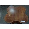 Image 4 : ANTIQUE GLASS BALL CLAW FOOT PARLOUR TABLE