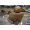 Image 3 : WOOD CARVED BUDDAH