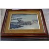 Image 1 : ROBERT BATEMAN PRINT "POLAR BEARS"