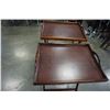 Image 3 : 2 TV TRAYS W/ FOLDING STAND
