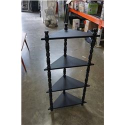 BLACK CORNER SHELF