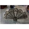 Image 4 : BRASS PEACOCK FIRE SCREEN