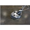 Image 5 : PAIR OF BRUSHED METAL TABLE LAMPS W/ OUTLETS