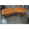 Image 1 : PAIR OF TEAK S. BURCHARDT NIELSEN MODEL BB FABRIK ENDTABLES