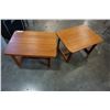 Image 4 : PAIR OF TEAK S. BURCHARDT NIELSEN MODEL BB FABRIK ENDTABLES