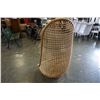 Image 3 : RATTAN HANGING BASKET CHAIR