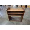 Image 1 : SMALL TEAK STAND W/ SMALL CLIP BOARD