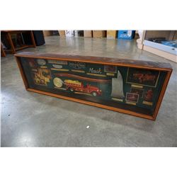 FIRE FIGHTER SHADOW BOX W/ AXE