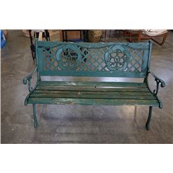 GREEN GARDEN BENCH