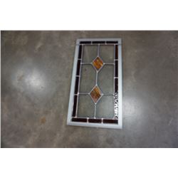 LEADED GLASS PANEL