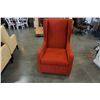 Image 1 : RED STYLUS ACCENT CHAIR