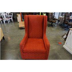 RED STYLUS ACCENT CHAIR
