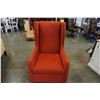 Image 1 : RED STYLUS ACCENT CHAIR