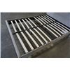 Image 2 : GREY VELVET QUEENSIZED PLATFORM BEDFRAME