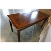 Image 4 : DARK BROWN OFFICE DESK SOME DAMAGE ON TOP