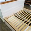 Image 3 : TAN IKEA PLATFORM BED W/ 2 DRAWERS