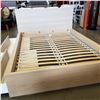 Image 7 : TAN IKEA PLATFORM BED W/ 2 DRAWERS