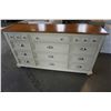 Image 1 : 12 DRAWER MODERN SERVER W/SOME DAMAGE ON TOP