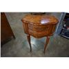 Image 1 : 2 DRAWER INLAID STAND