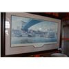 Image 1 : LARGE FRAMED THE PUBLIC LANDING CINCINNATI 1900 SIGNED 702/950