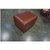 Image 2 : LEATHER OTTOMAN