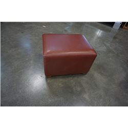 LEATHER OTTOMAN