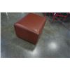 Image 2 : LEATHER OTTOMAN