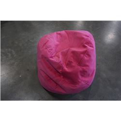 PINK COMFY KIDS BEAN BAG CHAIR