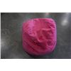 Image 1 : PINK COMFY KIDS BEAN BAG CHAIR
