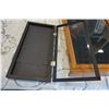 Image 3 : OAK JEWELLERY DISPLAY CASE AND BLACK DISPLAY CASE