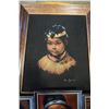 Image 2 : 3 VELVET NATIVE PICTURES AND MUSIC STAND