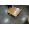 Image 2 : SQUARE OAK COFFEE TABLE