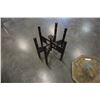 Image 4 : BRASS TOP FOLDING END TABLE