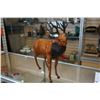 Image 1 : 20" LEATHER DEER FIGURE
