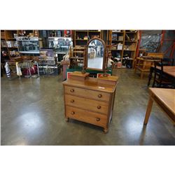 3 DRAWER VANITY W/ MIRROR