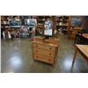 Image 1 : 3 DRAWER VANITY W/ MIRROR