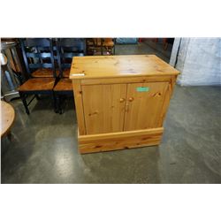 2 DOOR PINE CABINET