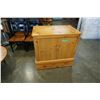 Image 1 : 2 DOOR PINE CABINET