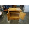 Image 4 : 2 DOOR PINE CABINET