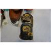 Image 2 : FIRST NATIONS SLIPPERS, SMALL CAR TOTEM, AND BOWL W/ DREAMCATCHER