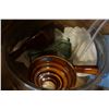 Image 2 : PUNCH BOWL, BEAN CROCK, AND BUTTER DISH